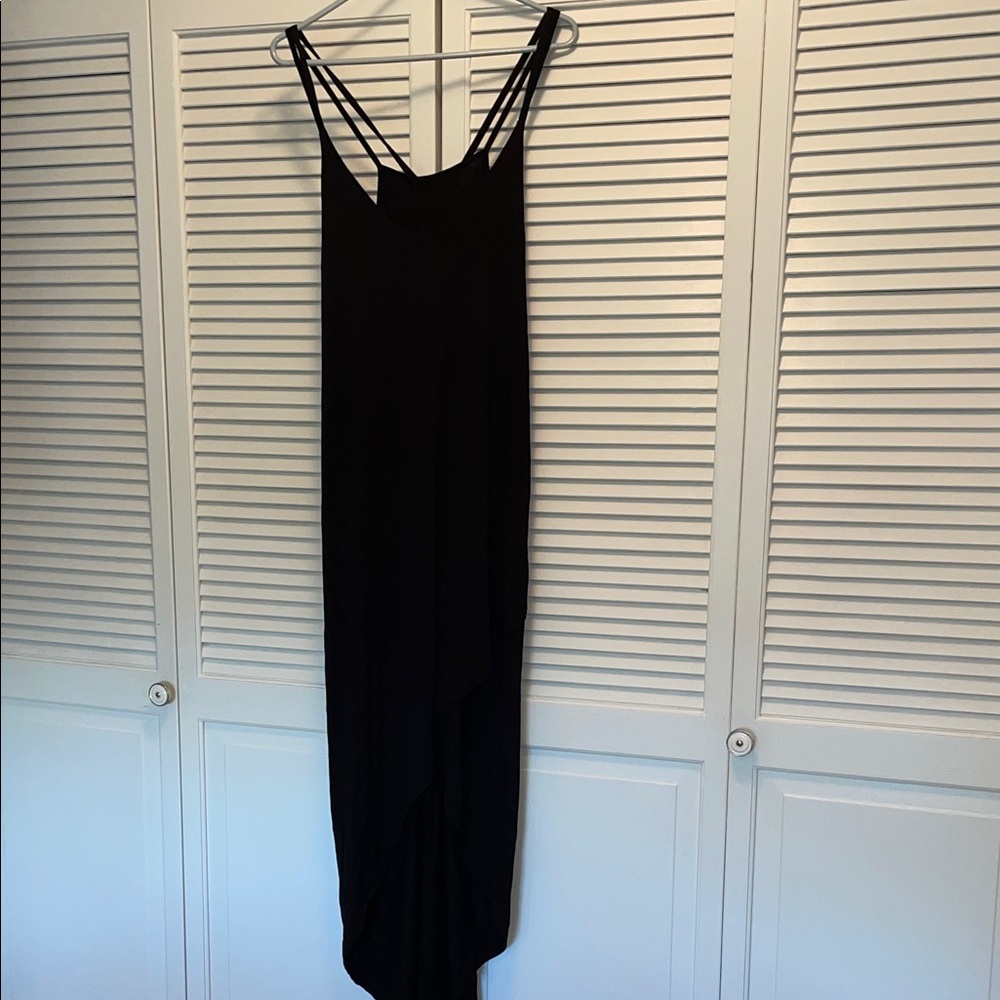 NWT! Hemish Elegant Asymmetrical Black Dress, XL
